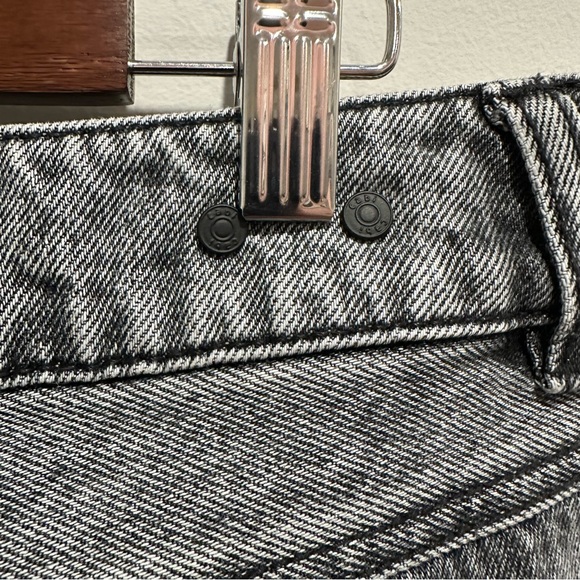 CAbi 100% Boyfriend Jeans Smoke Grey Acid Wash 4329 Size 10 Cotton Women - Picture 7 of 11